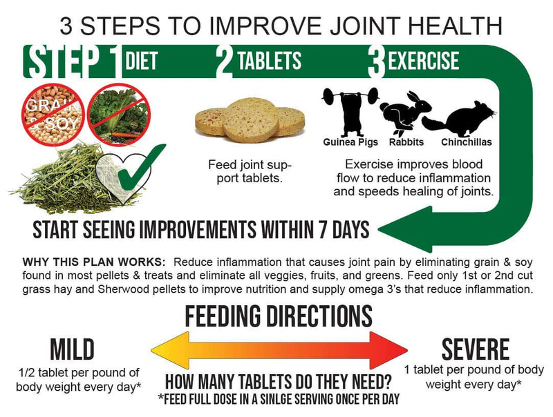Vegan Joint Support by Sherwood Pet Health (100 Tablets - 50 Grams) - PawsPlanet Australia