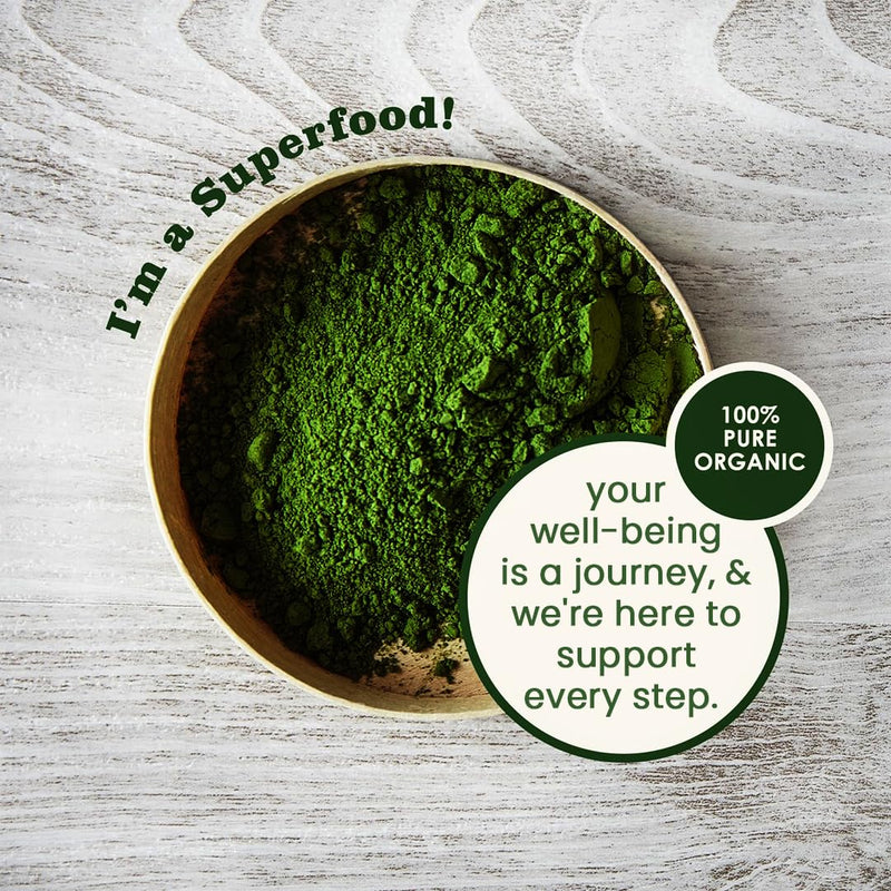 VEDAPURE Organic Moringa Oleifera Leaf Powder, 3.5 Ounce | Rich in Antioxidants, Immune Vitamin, India Grown, Vegan, Great for Moringa Tea & Drink