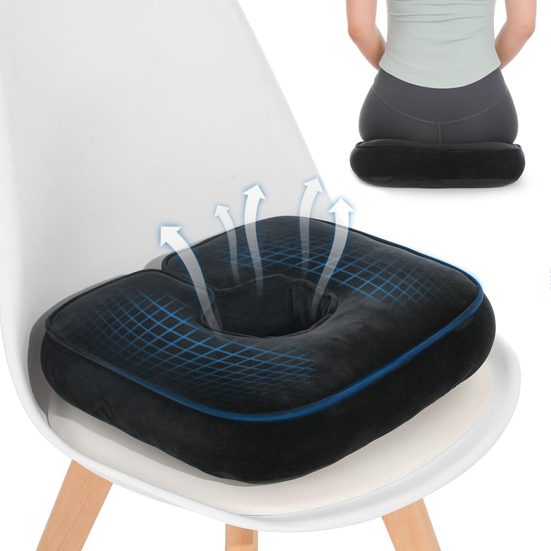 [Australia] - Donut Pillow Tailbone Pain Relief Bed Sore Pillow,Hemorrhoid Pillow,Butt Donut Cushion for Hemorrhoids,After Surgery,Pregnancy, Pressure Sores. 