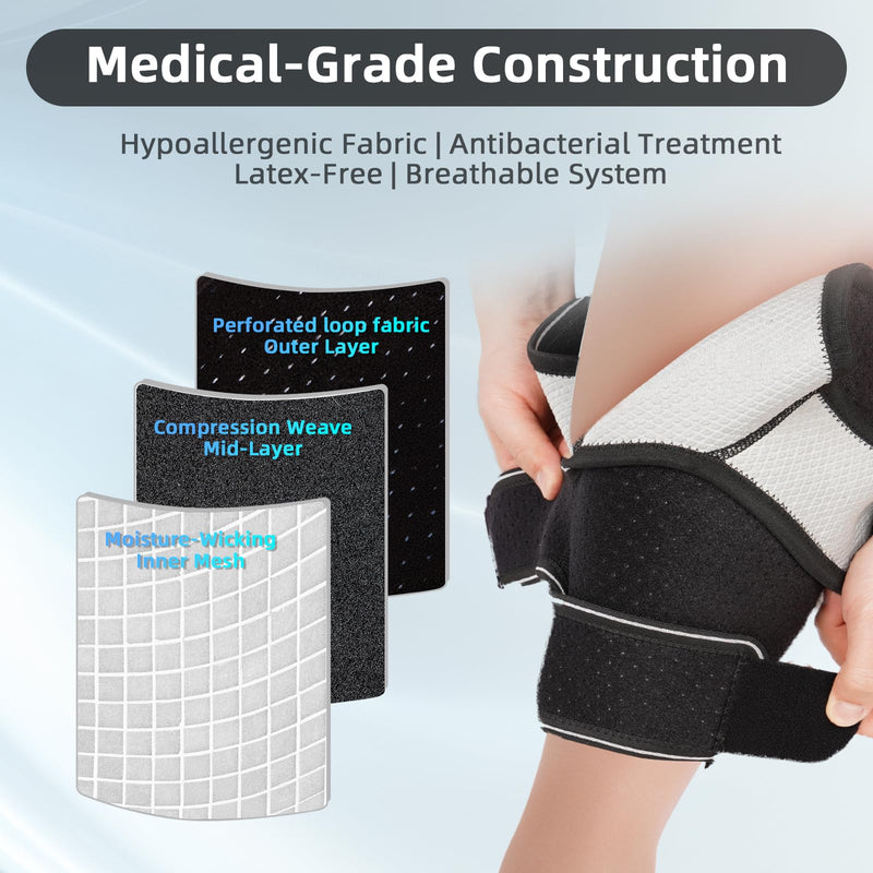 Plus Size Calf Compression Wrap For Severely Swollen Calves With Lymphedema, Big Calf Brace Increases Circulation & Reduces Muscle Swelling for Women and Men (Tall, XL) Tall