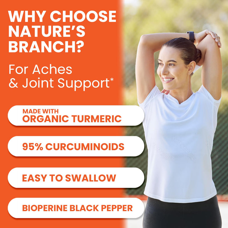 [Australia] - Turmeric Curcumin with Black Pepper BioPerine - 𝟮𝟬𝟬 𝗖𝗔𝗣𝗦𝗨𝗟𝗘𝗦 - Extra Strength 1965mg Joint Support Supplement, High Absorption, Made in USA with Organic Powder Vegan Extract Complex Pills 