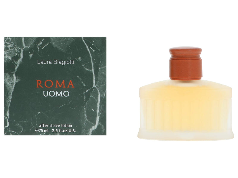 [Australia] - Laura Biagiotti Roma Uomo After Shave Lotion for Him, 75 ml, 10008190 