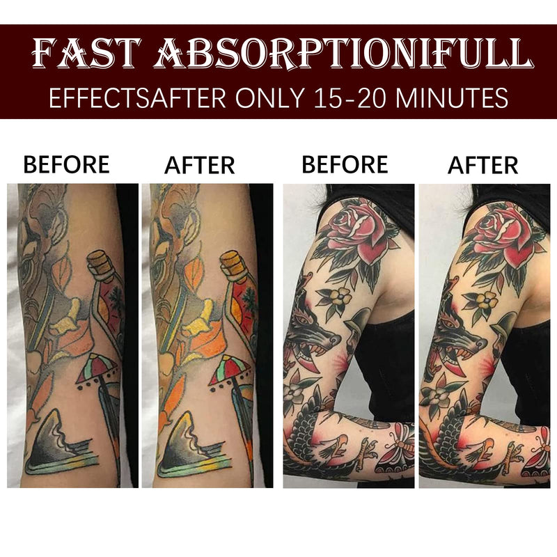 [Australia] - Tattoo Aftercare Butter Balm, 2.6 oz, Old & New Tattoo Moisturizer Healing Brightener for Color Enhance, Natural Organic Tattoo Cream 2.6 Ounce (Pack of 1) 