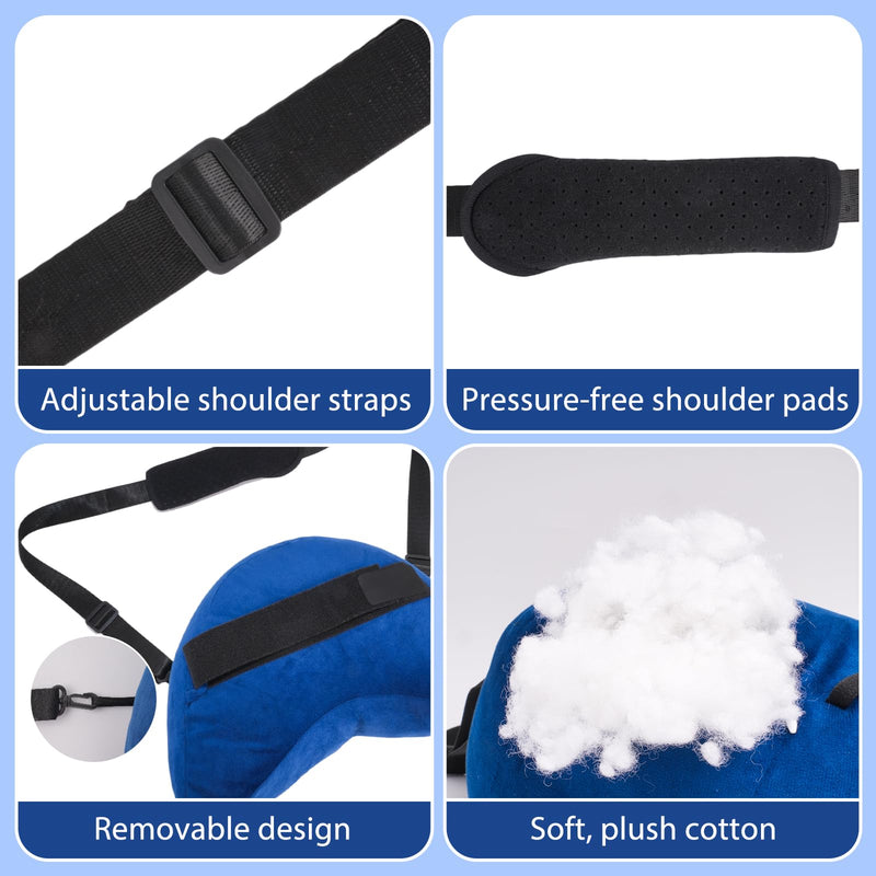 [Australia] - Post Shoulder Surgery Pillow - Rotator Cuff Pillow Surgery for Shoulder Pain Relief With Strap, Arm Sling Side Sleeper Pillows for Adults, Post surgery gifts for women and men 