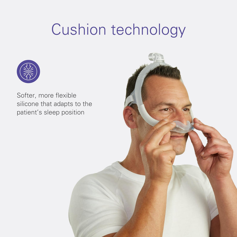 [Australia] - ResMed AirFit N30i Nasal Replacement Cushion - Medium - ResMed CPAP Supplies - Silicone - Replace Every Month 