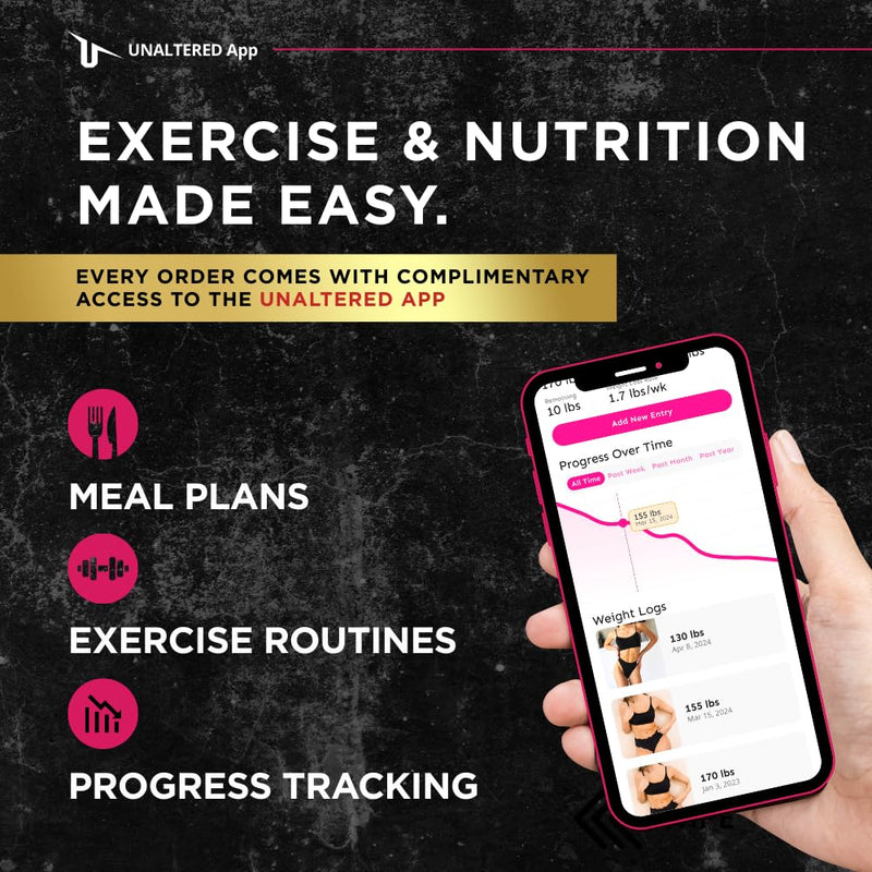 [Australia] - UNALTERED Hormone Balance for Women Weight Management - Natural Hormonal Wellness Support - Features Green Tea Extract, Cayenne, Magnesium, & Zinc - 90 Vegan Capsules 