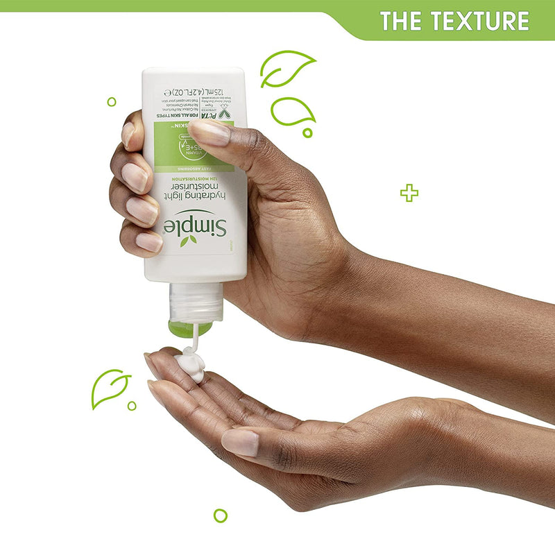Simple Sensitive Skin Experts Hydrating Light Moisturizer, 4.2 FZ (Pack of 3)