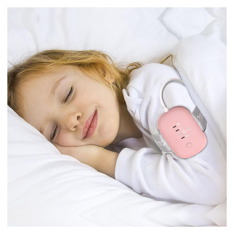 [Australia] - Bed Wetting Alarm for Kids, USB Rechargeable, Pee Alarms with Loud Sound & Strong Vibration, Potty Training for Boys Girls, Pink 