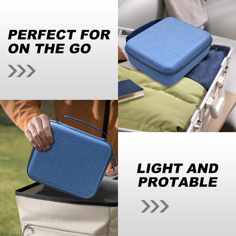 Case for TheraGun Relief Handheld Percussion Massage Gun, Blue | Travel Carrying Protective Storage Massage Bag (Case Only)