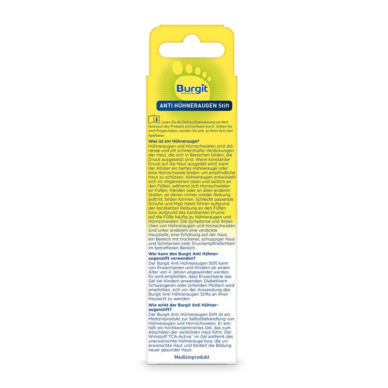 [Australia] - Anti corn pen (4ml) · Burgit · Removes corns · Quickly · Effectively · Corn tincture 