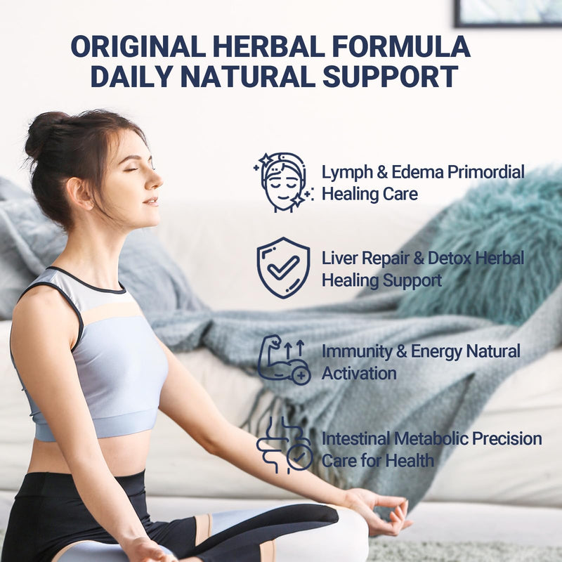 Lymph System Support Supplement - Lymph Drainage with Dandelion Extract, Zine, Burdock Powder - Reduce Lymph Swelling - Artichoke Lymphatic Drainage & Liver Repair Supplement - 60ml