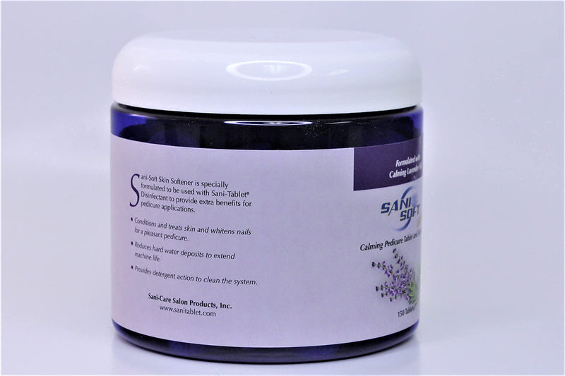[Australia] - Pedicure Tablets for Foot Soaks, Whiten Nails, Softens Skin with Aloe Vera, All Natural, Vegan, 150 count (Lavender) 