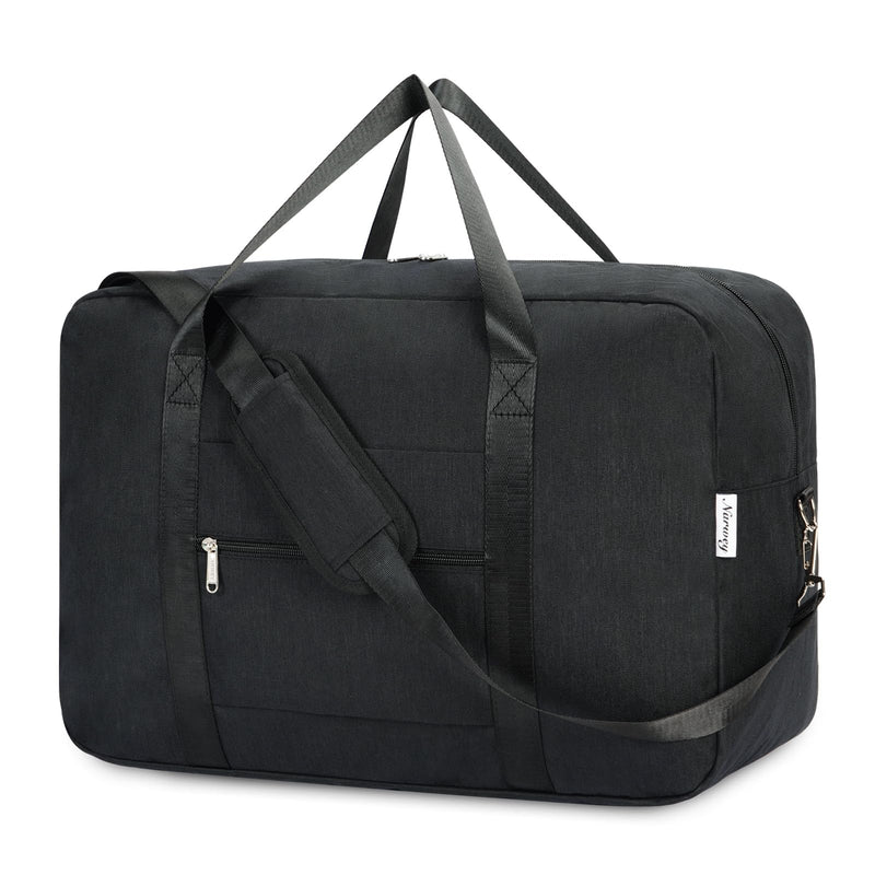 Narwey Foldable Travel Duffel Bag with Travel Toiletry Organizer Traveling Dopp Kit Shaving Bag