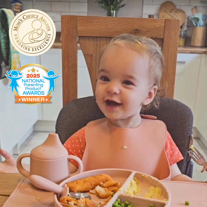 [Australia] - Moonkie Silicone Baby Sippy Cups | 3 Stages Training Cup Straw Cup for Infants Toddlers and Kid | 4 oz 1Pack Ether 