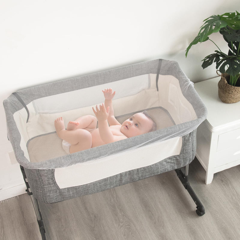 [Australia] - 2 Pack Baby Mosquito Net for Stroller, Playard & Bassinet, Reusable Bug Net for Cradles, Carrier, Pack and Plays and Portable Mini Crib, Baby Playpen Mosquito Net Cover, White 
