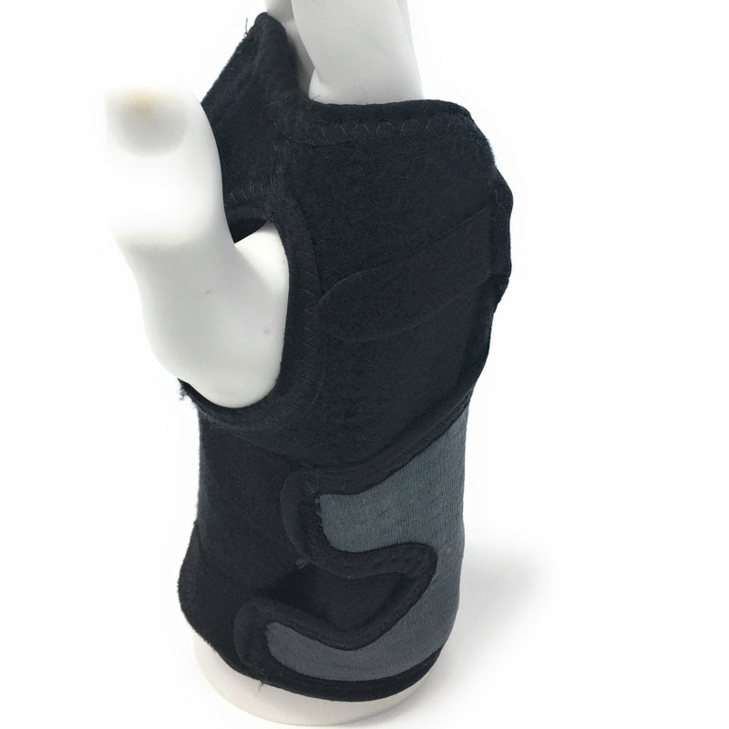 Champion Wrist Support, Universal Fit, Removable Splint, 3-Strap, Airmesh Fabric, Black,