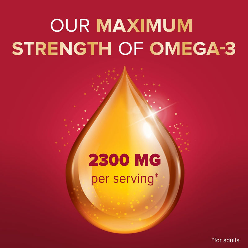 Seven Seas Omega-3 Fish Oil Plus Cod Liver Oil MAX Strength, with Omega-3, Vitamins D and Vitamin E. Food Supplement for Brain2 & Body1-4 Support, 450ml Liquid