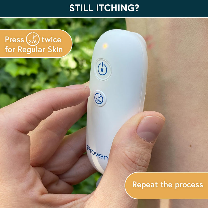 [Australia] - iProven Bug Bite Heat Treatment Device, 3-Second Itch Relief, Dual Modes for Sensitive & Normal Skin ‚Äì Natural Itch Relief for Mosquito & Insect Bites 