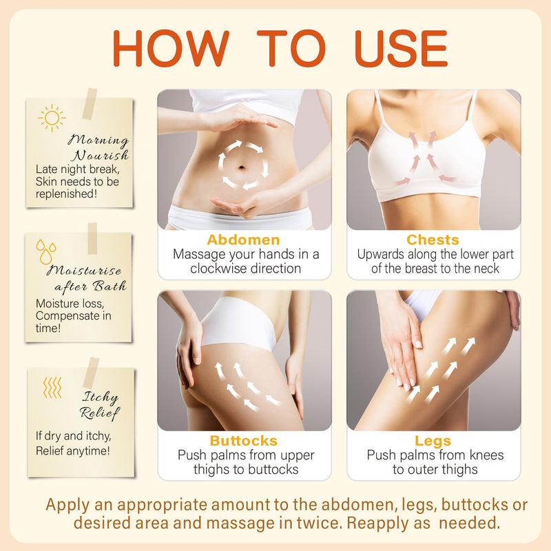 [Australia] - PEGO Stretch Mark Oil for Pregnancy, Maternity Body Oil for Stretch Mark Prevention & Reduction, Hydrating Skin Care, 5.41oz (Oil+Cream) Oil+Cream 