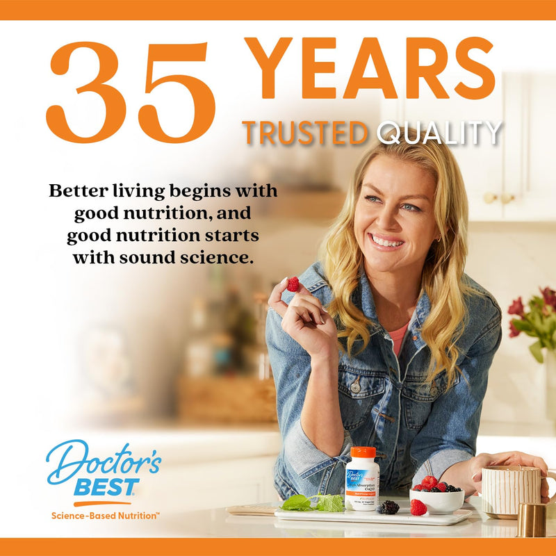Doctor's Best Fully Active Folate with Quatrefolic400 mcg, Healthy Mood, Memory, Circulation, Well-Being, 90 VC 400 mg