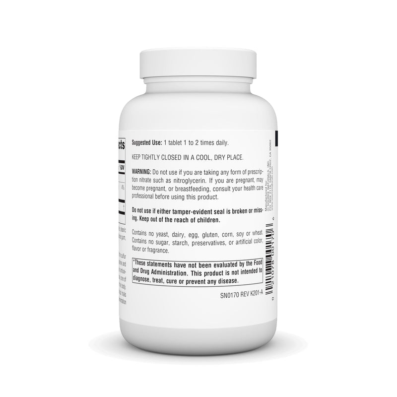 [Australia] - Source Naturals N-Acetyl Cysteine Antioxidant Support, Dietary Supplement That Supports Respiratory Health* - 1000 mg -120 Tablets 
