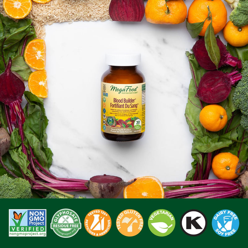 [Australia] - Mega Food Blood Builder 30 tab 