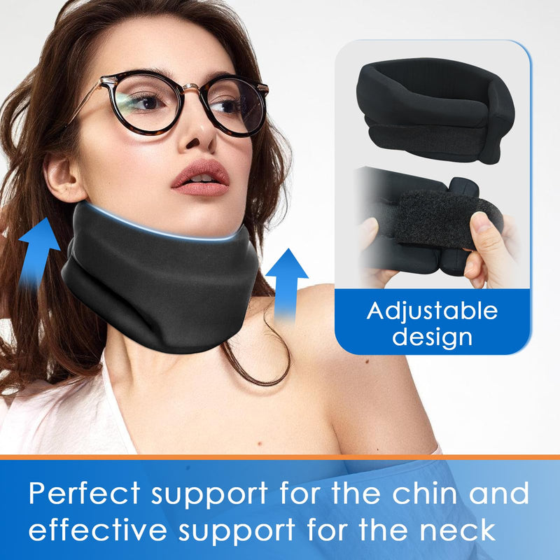 [Australia] - Neck support made of soft foam, cervico-correct neck brace, neck stretcher to relieve pressure on the cervical spine, sleeping, human neck brace for vertebral alignment and stabilization, neck pain 
