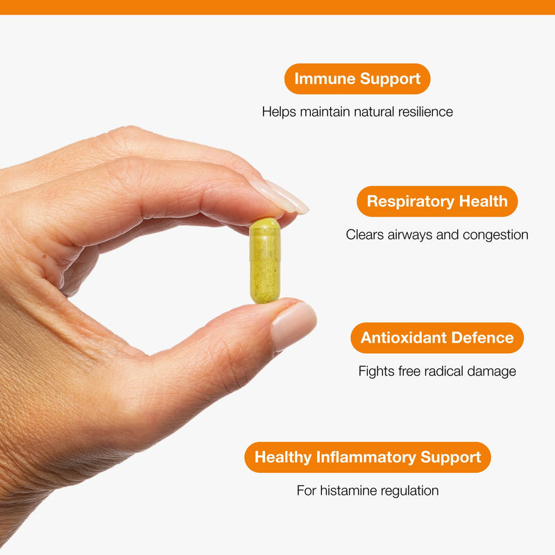 Metagenics Vitamin C + Quercetin Complex - Bioflavonoids, Rutin, Bromelain & Vitamin C - for Immune and Antioxidant Support - 90 Capsules