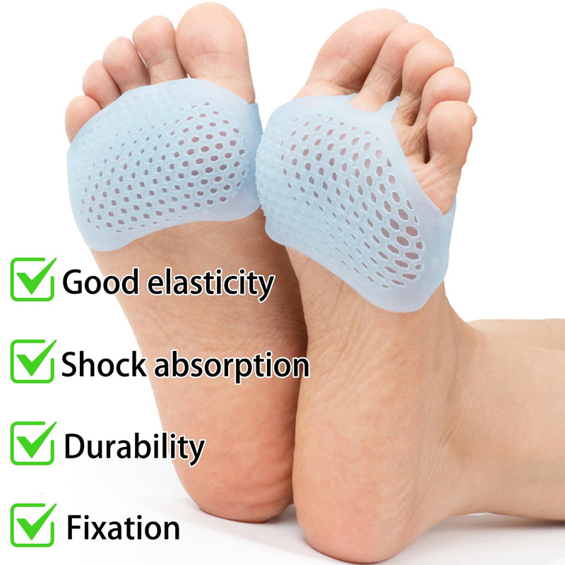 [Australia] - Metatarsal Foot Pads 5 Pairs Relieve Pain from Metatarsalgia Neuroma Atrophy 