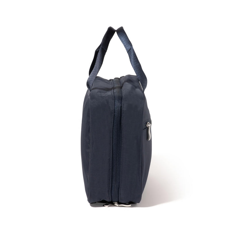 Baggallini Large Hanging Travel Toiletry Kit One Size French Navy