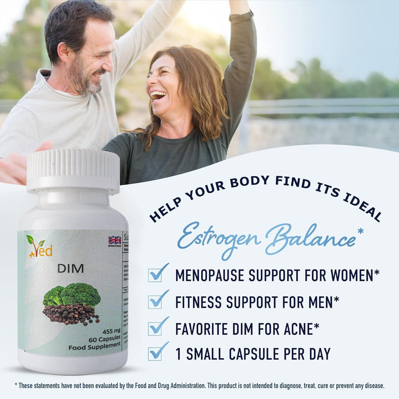 [Australia] - DIM 455 mg per serving 60 capsules (60 day supply) 