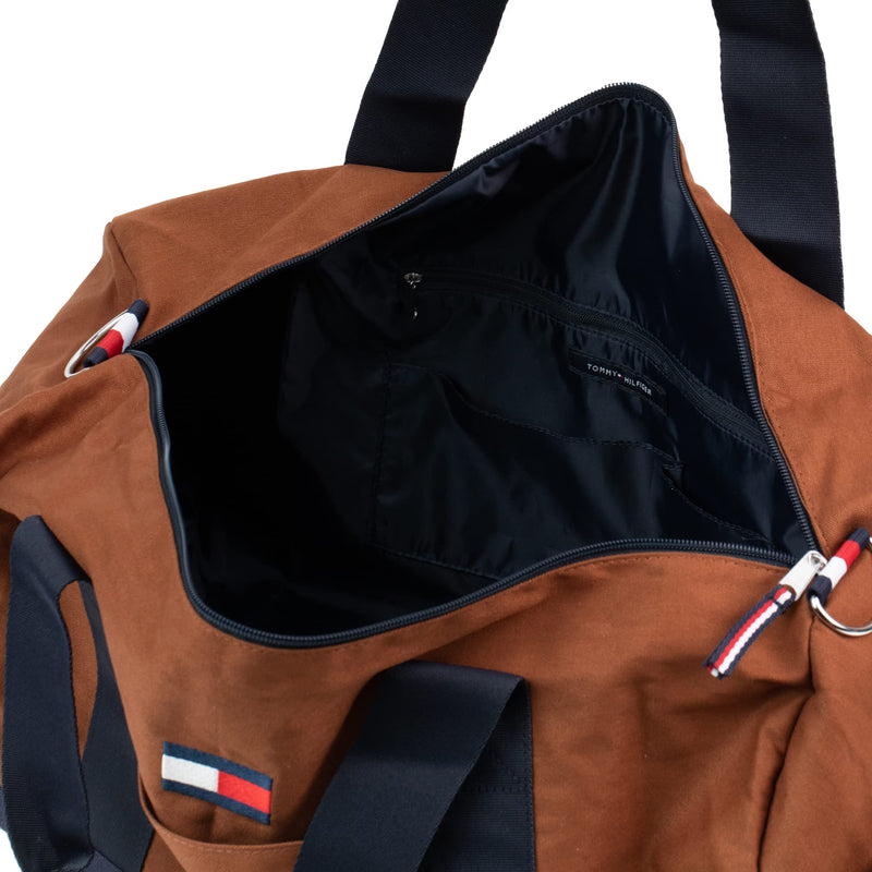 Tommy Hilfiger Mens Ardin Bag DUFFLE, Heritage Gold One Size
