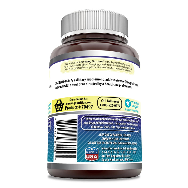 [Australia] - Amazing Formulas Citicoline Supplement | 1000 Mg Per Serving | Capsules | Non-GMO | Gluten-Free | Made in USA (1 Pack, 120 Count) 120 Count (Pack of 1) 
