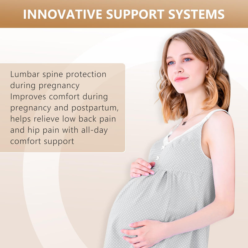 Herokoo Posture Sacroiliac Hip Belt for Women and Men That Alleviates Sciatic, Pelvic, Lower Back, Leg and Sacral Nerve Pain Caused by Si Joint Dysfunction Pelvic Support Belt Black