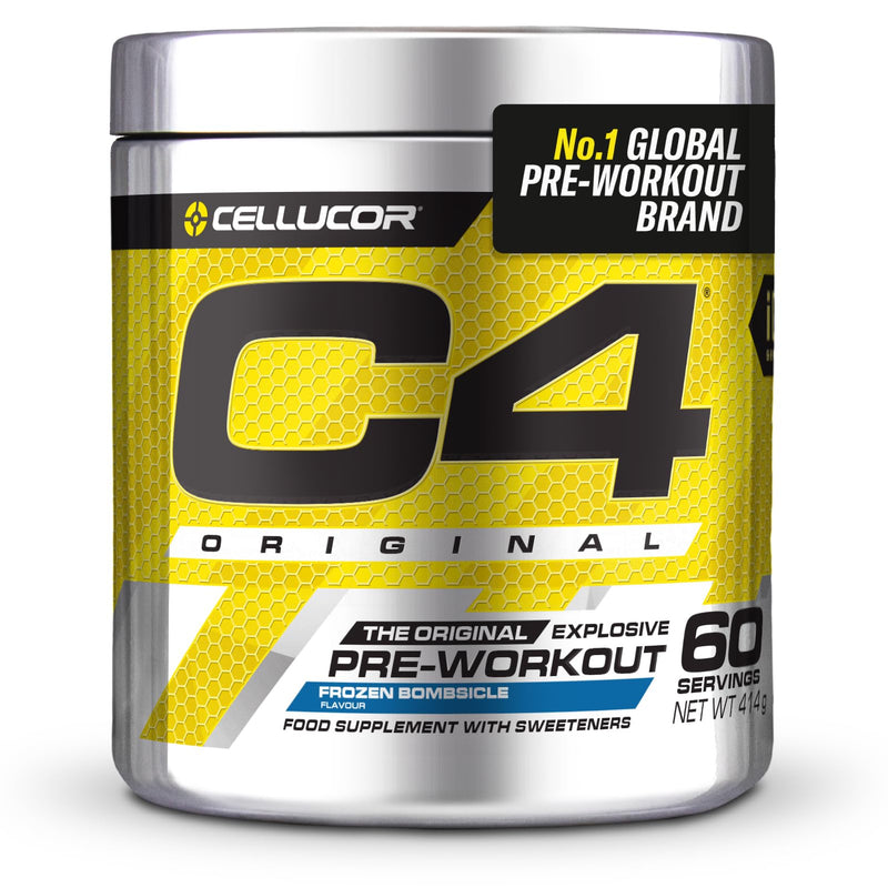 [Australia] - C4 Original - Pre-Workout Booster - Drink Powder for Energy Drink | 150 mg caffeine + beta-alanine + creatine monohydrate (cherry citrus, 60 servings) 