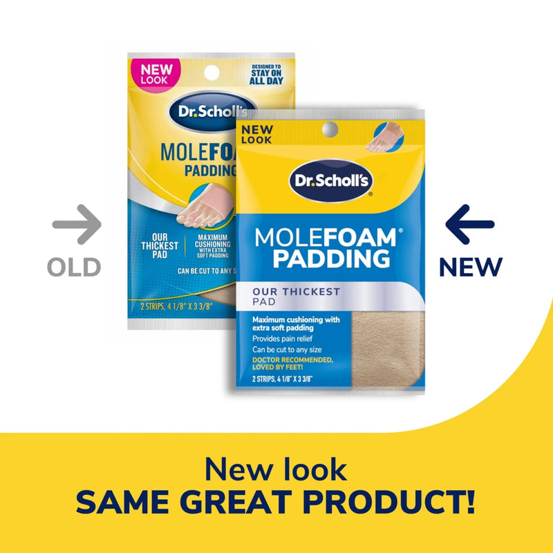 [Australia] - Dr. Scholl's Molefoam Padding, 2 each - Pack of 6 - Packaging May Vary 