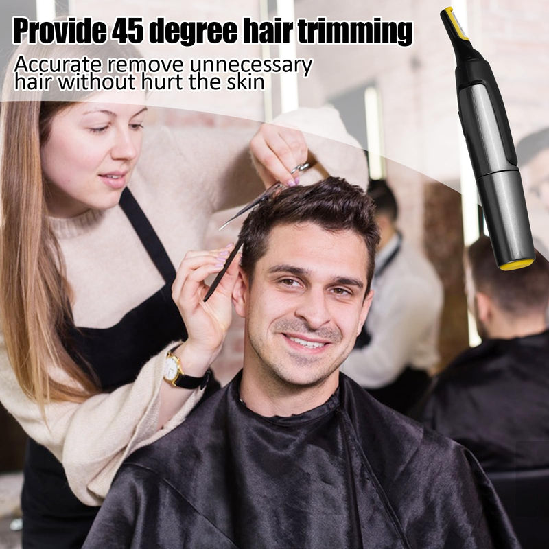 [Australia] - smtfcty Nose Hair Trimmer USB Rechargeable 3 in 1 Professional Ear Hair Trimmer Professional Painless Eyebrow and Eye Hair Trimmer for Men and Women IPX7 Waterproof 
