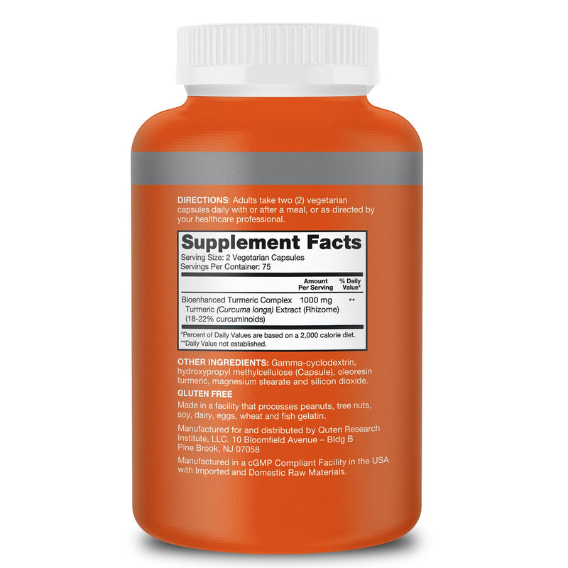 [Australia] - Qunol Turmeric Curcumin Supplement, 1000mg with Ultra High Absorption, for Joint Support, Extra Strength Capsules, 150 Count 150 Count (Pack of 1) 