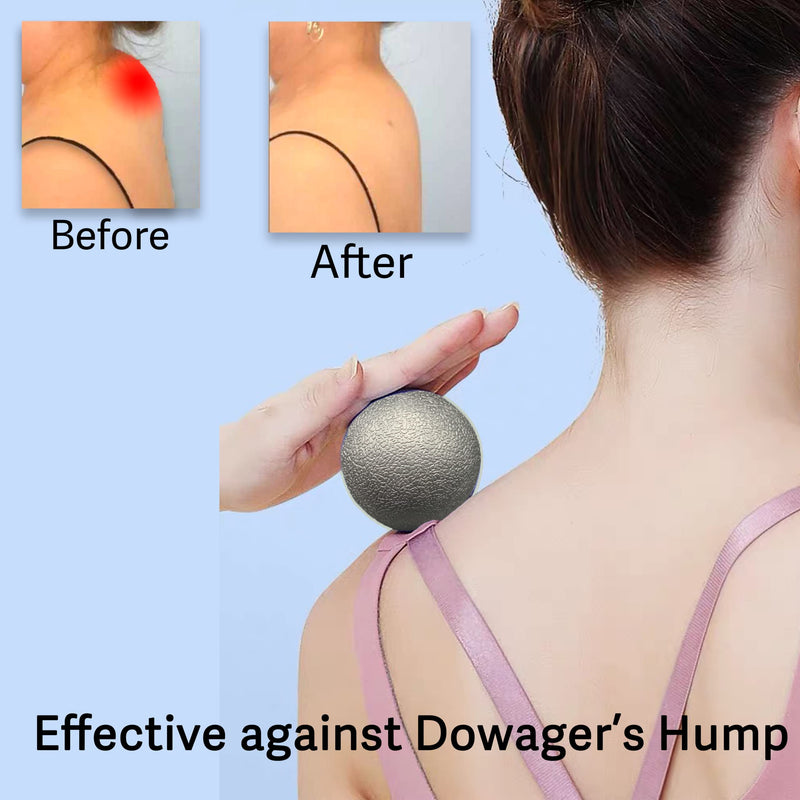 [Australia] - Plantar Fasciitis Relief Massage Ball ‚Äì Lacrosse Ball, Foot Massage Roller & Myofascial Release Ball for Foot Pain, Trigger Point Therapy, Hard Ball for Deep Tissue & Fascia Massage Black 