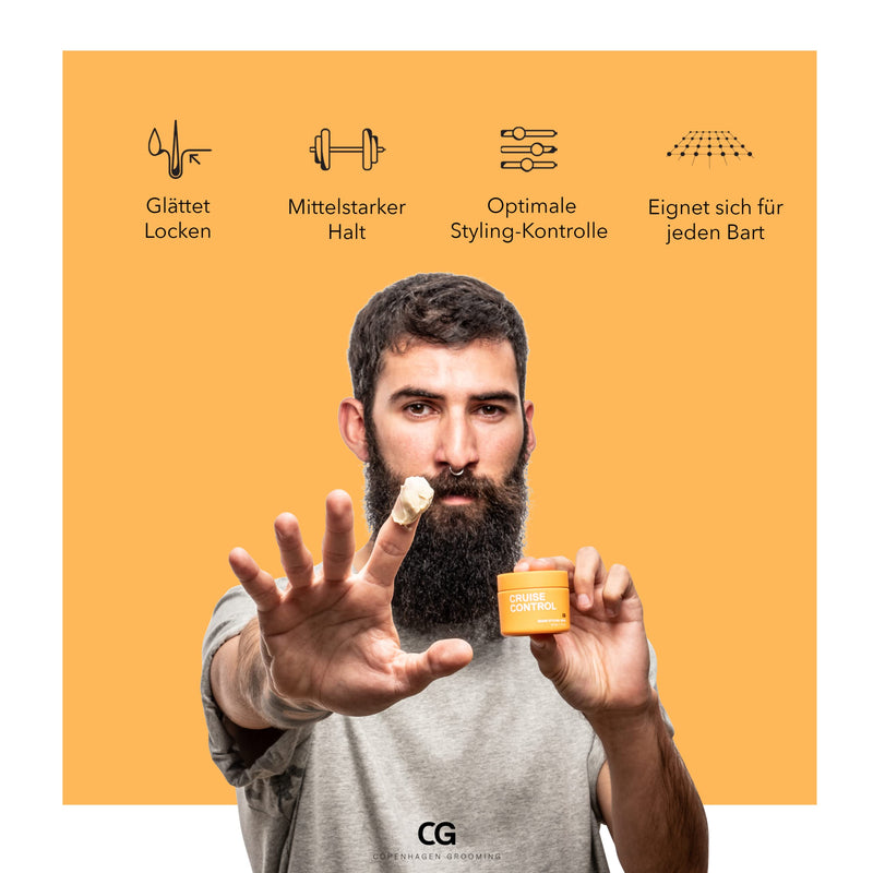 [Australia] - Copenhagen Grooming Cruise Control Beard Balm - Beard Balm - Beard Balm Men - Beard Pomade Men - Beard Styling 