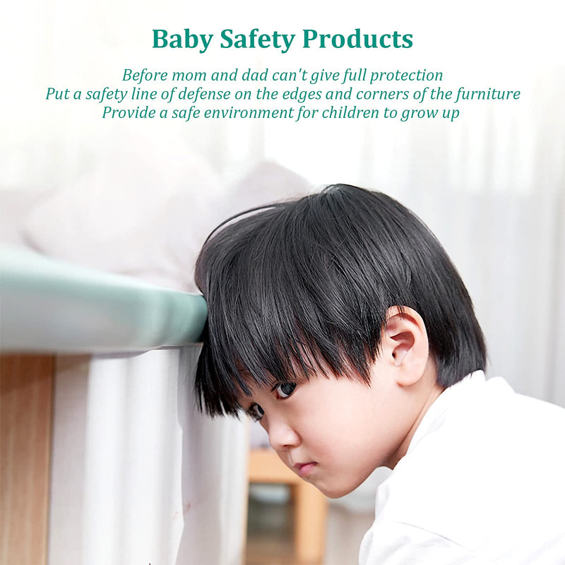 [Australia] - Foam Corner Guards Protect&Edge Safety Bumpers Kit,Baby Proofing,Kids and Children Head Protector,Suitable for Coffee Table Desk Kitchen Sharp Corners (Milky White(4 Corner&6.5ft Safety Bumpers)) Milky White(4 Corner&6.5 Ft Safety Bumpers) 
