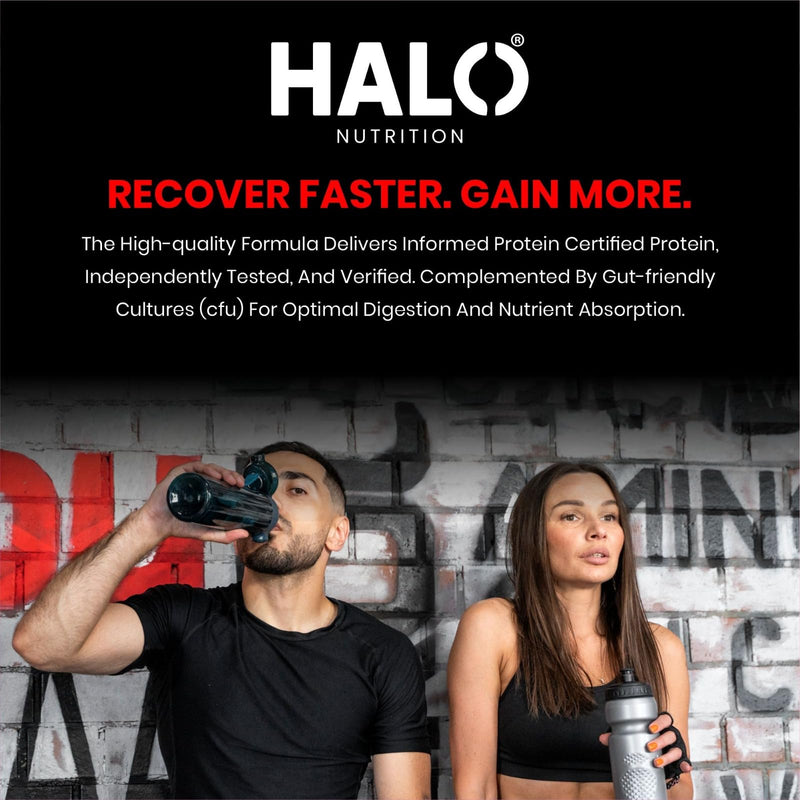 100% Whey Muscle Building and Recovery Protein Powder with Naturally Occurring Glutamine and Amino Acids, High in Protein,Strawberry, 30 Servings, UK Made- Halal