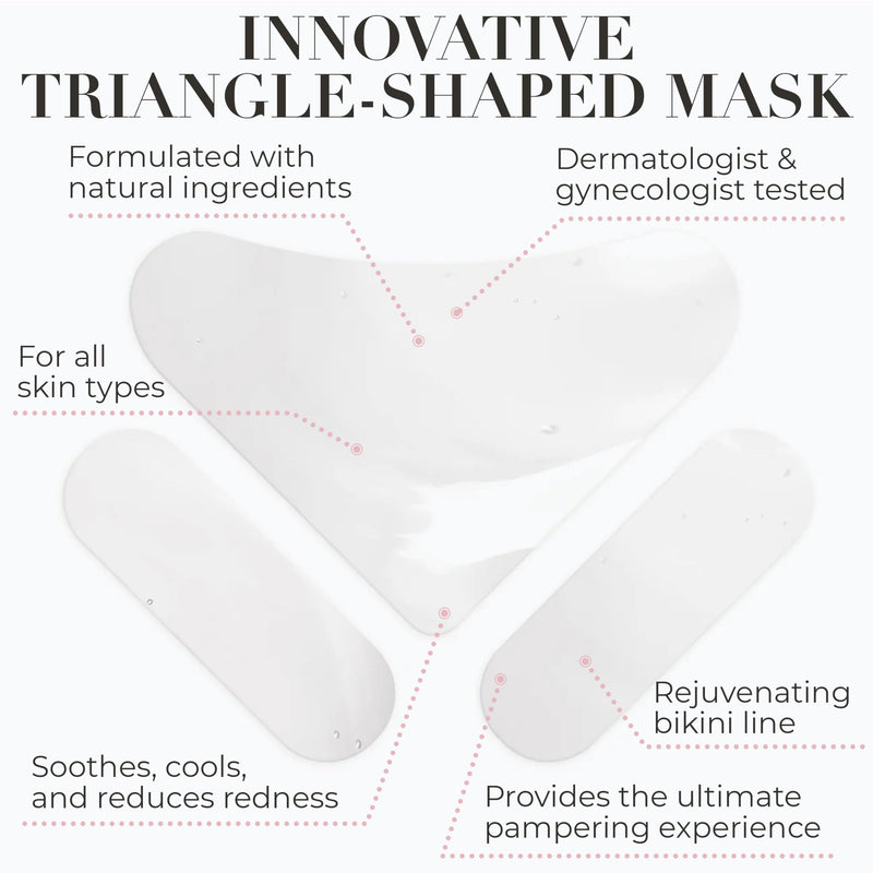 [Australia] - Ingrown Hair Treatment | Razor Bumps Treatment For Women | Bikini Area Vajacial Mask | Soothes bikini area with Salicylic Acid, Aloe & Hyaluronic Acid | helps calm razor burn & ingrown hairs 