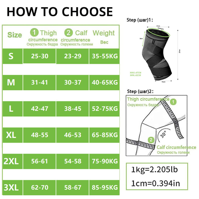 [Australia] - MILAIUN Knee Brace for Men Women, Knee Support Sports Set of 2, Knee Brace for Stabilization, Non-Slip Breathable Knee Brace, for Meniscus Tear, Arthritis, Volleyball Black L 