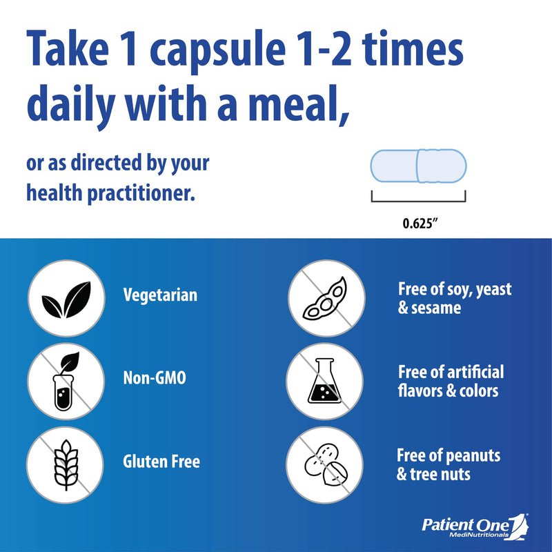 [Australia] - Patient One Meso-Z Vision | Supplement to Support Eye Health and Blue Light Filtering* | with Lutein, Zeaxanthin and Meso-Zeaxanthin | 30 Capsules 