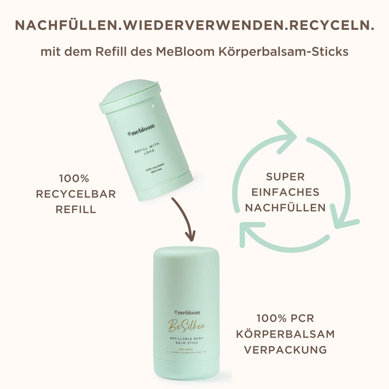 [Australia] - MeBloom Balm - Moisturizing care for lips, body, nipples, baby skin Wind & Weather Cream - Pregnancy care against stretch marks - with cocoa butter, squalane - 100% natural Pregnancy Body Balm Stick 