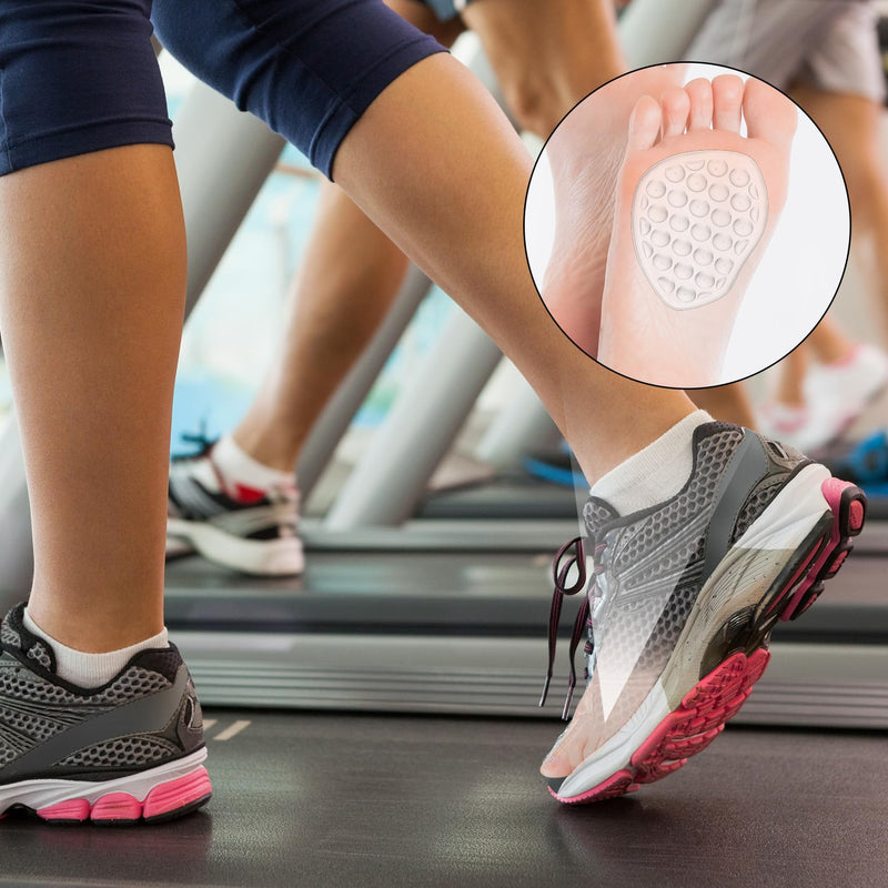 [Australia] - 3 pairs of ball of foot pads forefoot pads for women, foot pads, gel shoe insoles, forefoot gel pads forefoot, reusable ball of the foot pad insoles for high heels shoe pads heel protection 