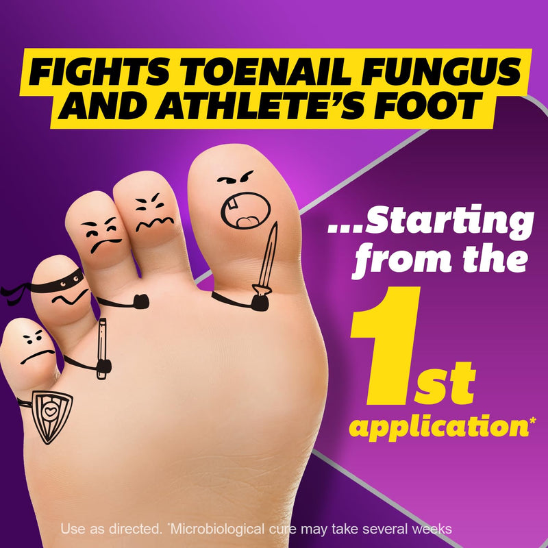 SILKA Max Strength Antifungal Liquid for Toenail Health with Brush Applicator, Results in 1 Week, Nail Fungus Treatment for Damaged Toenails, Athlete's Foot Treatment, Tolnaftate 1% 0.45 Fl Oz 0.45 Fl Oz (Pack of 1)