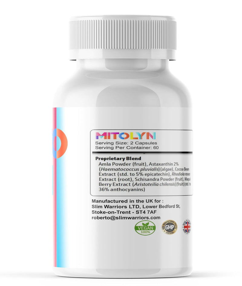 Mitolyn - Purple Peel Exploit/Weight Management Capsules - Natural Ingredients - 60 Capsules