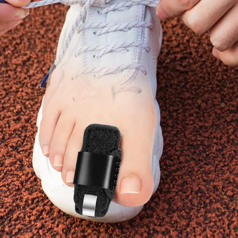 [Australia] - Toe Splint of Broken Toe Toe Straightener Toe Straightener for Aligning and Supporting Toes for Hammer Toes Bent Toes 2Pcs 